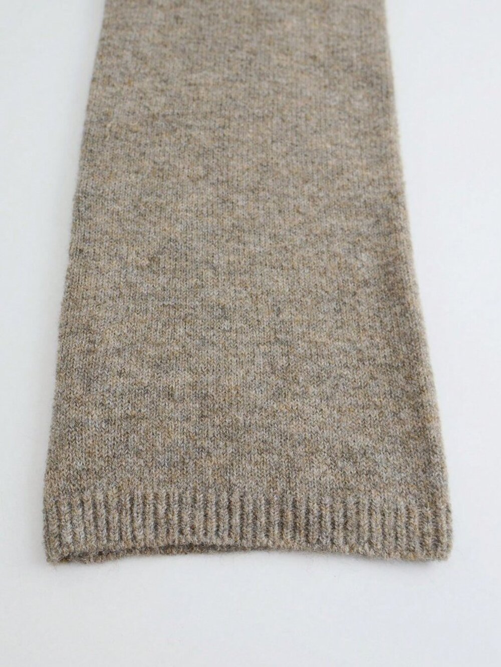 Casual Khaki Women's Knitted Turtleneck Cardigan - Picture 4 of 5